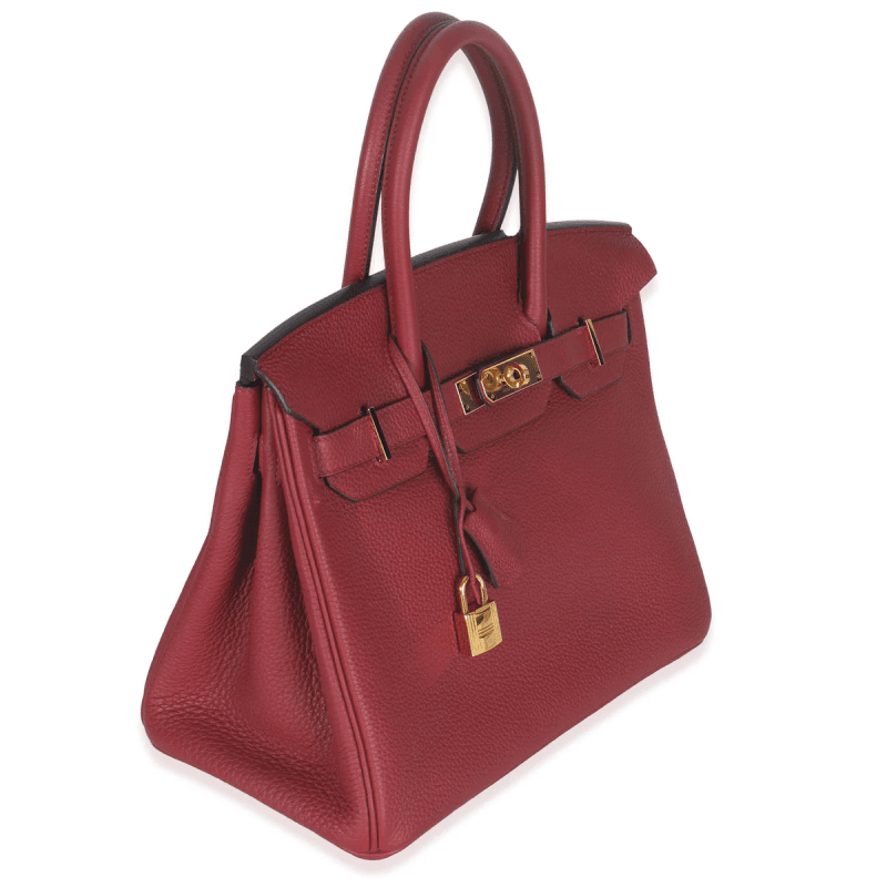 Birkin 30 Rouge H winning bag